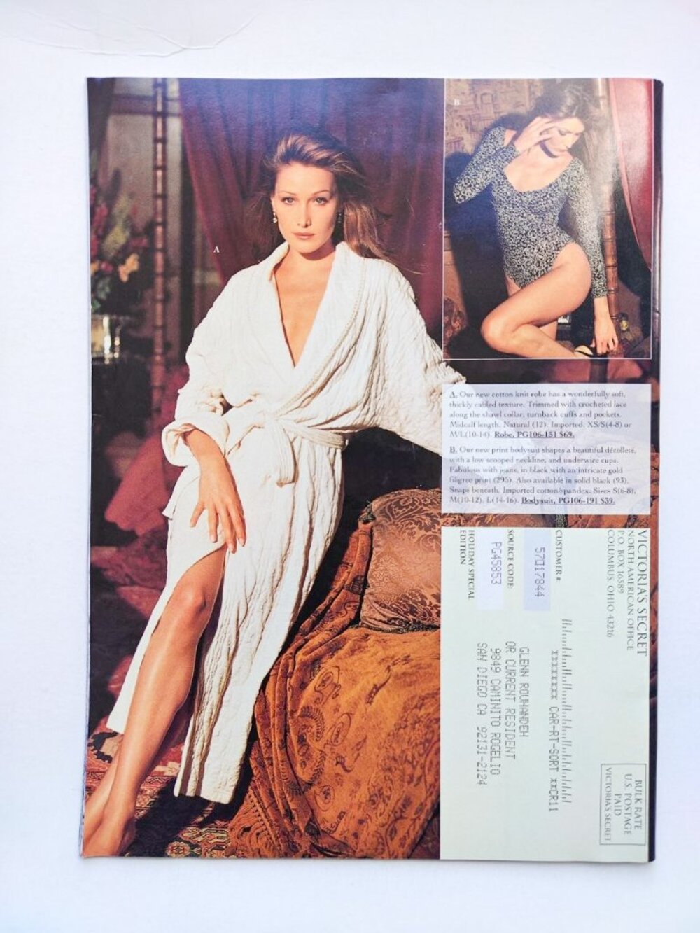 Victoria’s Secret Holiday 1993 Special Gift Edition Catalog Lingerie Vintage - Picture 11 of 11